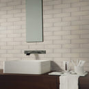 Pebble 4x12 glass gray subway tile SMOT-GL-T-PE412 product shot bathroom wall view