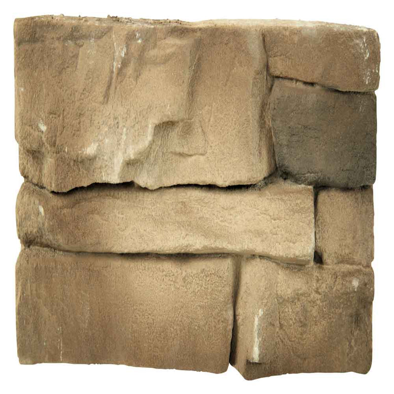 Peninsula earth stacked stone 9x19.5 natural manufactured stone LPNLEPENEAR6 product shot wall ledger view 4