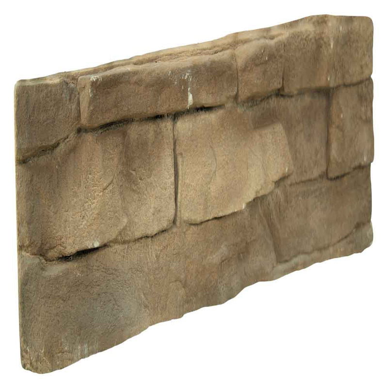 Peninsula earth stacked stone 9x19.5 natural manufactured stone LPNLEPENEAR6 product shot wall ledger view 8