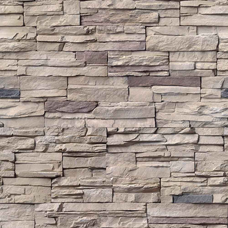 Peninsula sand stacked stone 9x195 natural manufactured stone LPNLEPENSAN6 product shot wall ledger view.