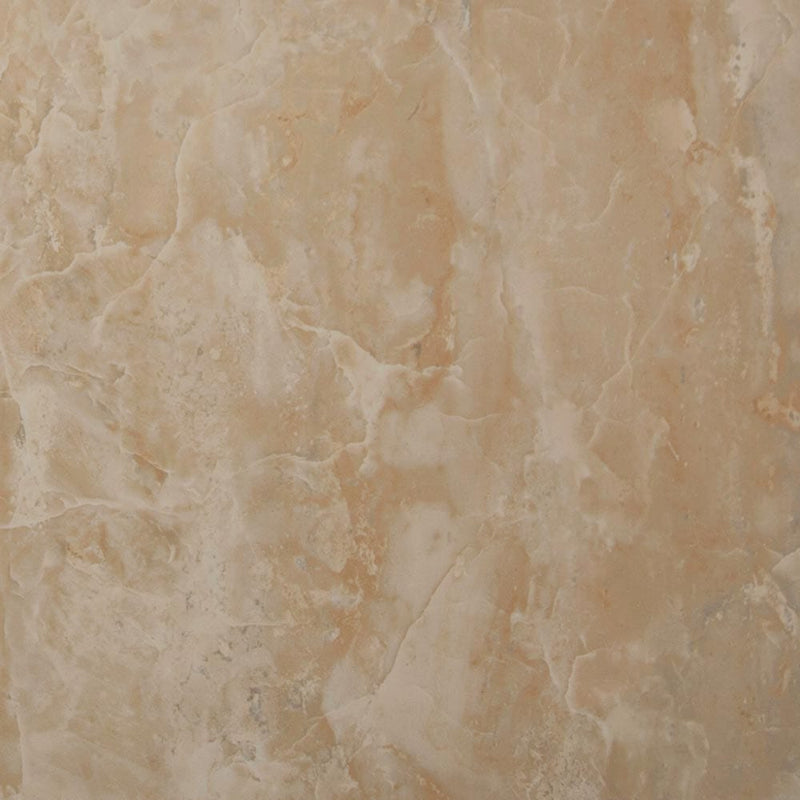 Pietra Onyx Polished Porcelain Floor and Wall Tile- MSI Collection NPIEONY1212P Product Shot One Tile Top View
