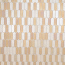 Pixie gold 9.82" x 11.5" paper face glass mosaic wall tile SMOT-GLSPK-PIXGLD6MM product shot multiple tiles wall view 3