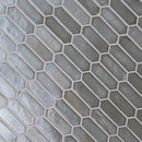Pixie grigia 9.82 x 11.5 paper face glass mosaic wall tile SMOT GLSPK PIXGRI6MM product shot angle view