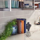 Portico pearl handcrafted 4x12 glossy ceramic wall tile SMOT-PT-PORPEA412 product shot kitchen view3