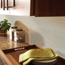 Portico pearl handcrafted 4x12 glossy ceramic wall tile SMOT-PT-PORPEA412 product shot room view