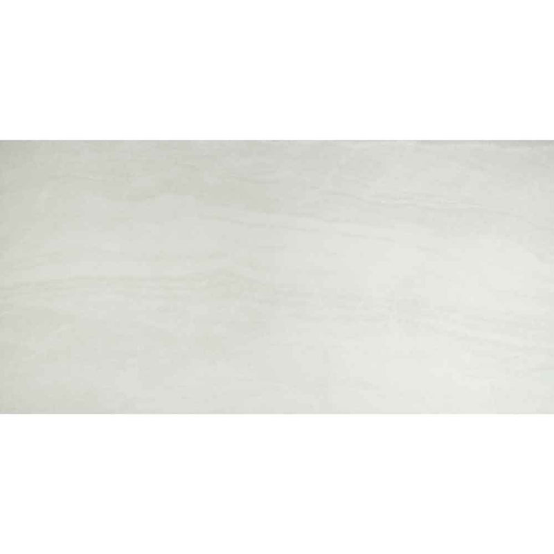 Praia White 24" x 48" Polished Porcelain Floor and Wall Tile - MSI Collection