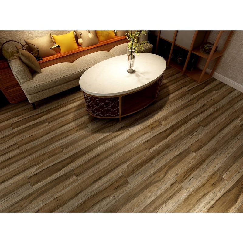 Prescott exotika 7x48 rigid core luxury vinyl plank flooring product shot room view1