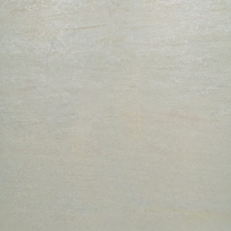 Quartz white 24"x48" matte porcelain paver floor tile LPAVNQUAWHI2448 product shot floor view 3