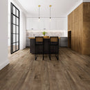 Laminate Hardwood 7.75" Wide, 72" RL, 12mm Thick Textured Summa Refined Brass Floors - Mazzia Collection product shot living view
