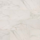 Regallo calacatta isla 12x24 polished porcelain floor and wall tile NREGCALISL1224P product shot wall view 2