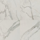 Regallo calacatta isla polished porcelain floor and wall tile NREGCALISL2424P product shot wall view