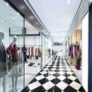 Regallo calacatta isla polished porcelain floor and wall tile NREGCALISL2424P room shot shopping mall view