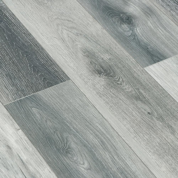 Vinyl Planks SPC Rigid Core LVT Capilano Grey-5.2mm Thickness, 12mil wear  layer, Attached Premium Pad - DC Collection