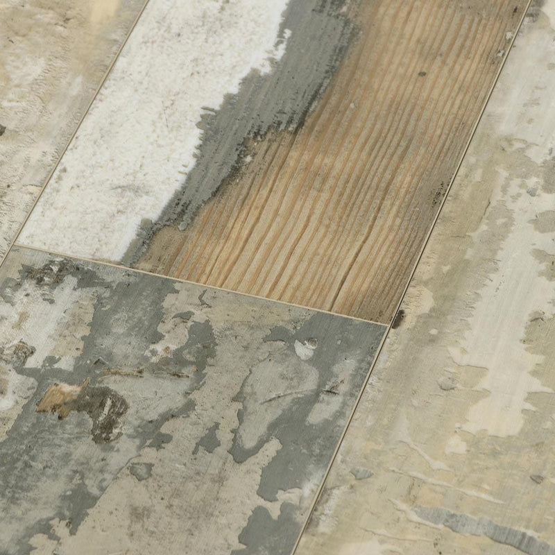 Rigid core vinyl planks 7x48 SPC swing wood aged 5.2mm 12mil wear layer 1520515 angle view closeup
