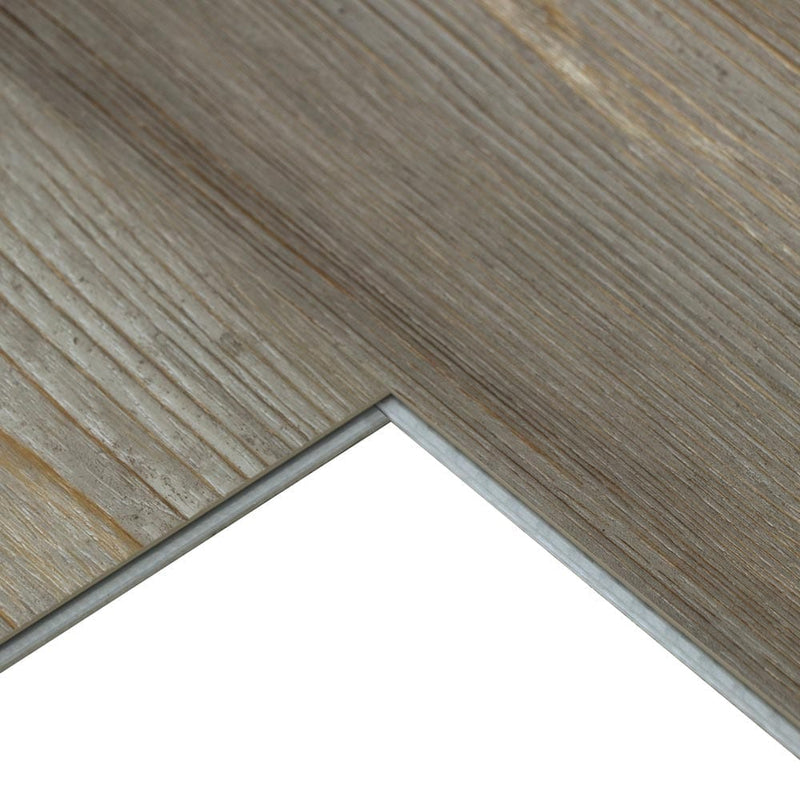 Rigid core vinyl planks 7x59 SPC covington oak 5.2mm 20mil wear-layer 1520301 profile view