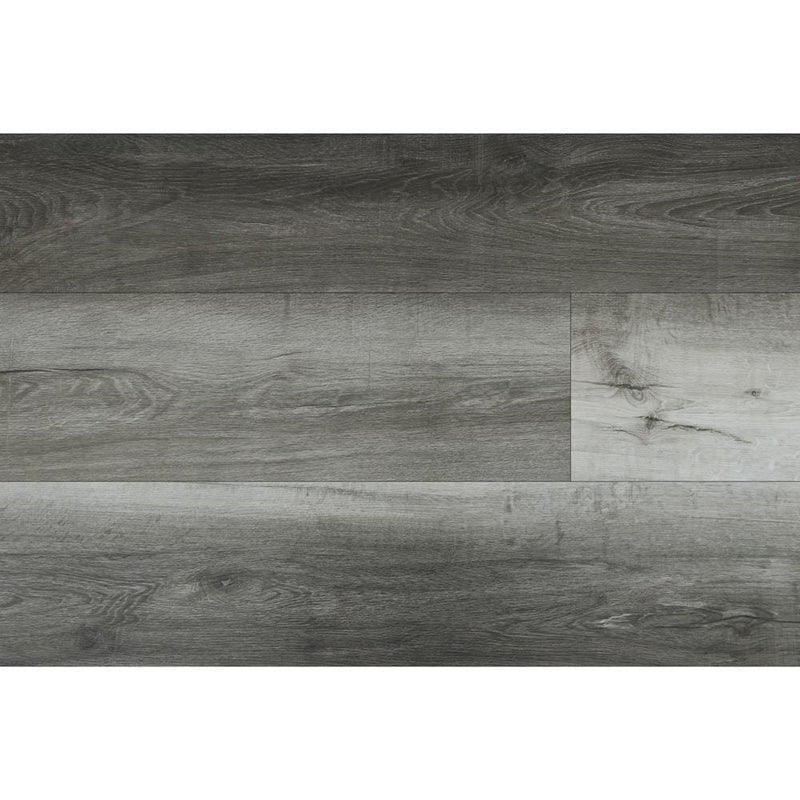 Rigid core vinyl planks 9x59 SPC island tundra gray 5.2mm 20mil wear layer 1520308 top wide view
