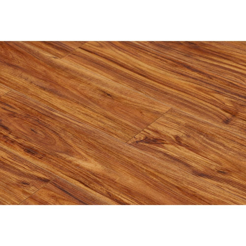 Rigid core vinyl planks SPC honey oak 5.2mm 12mil wear layer 1520511 multiple planks angle view