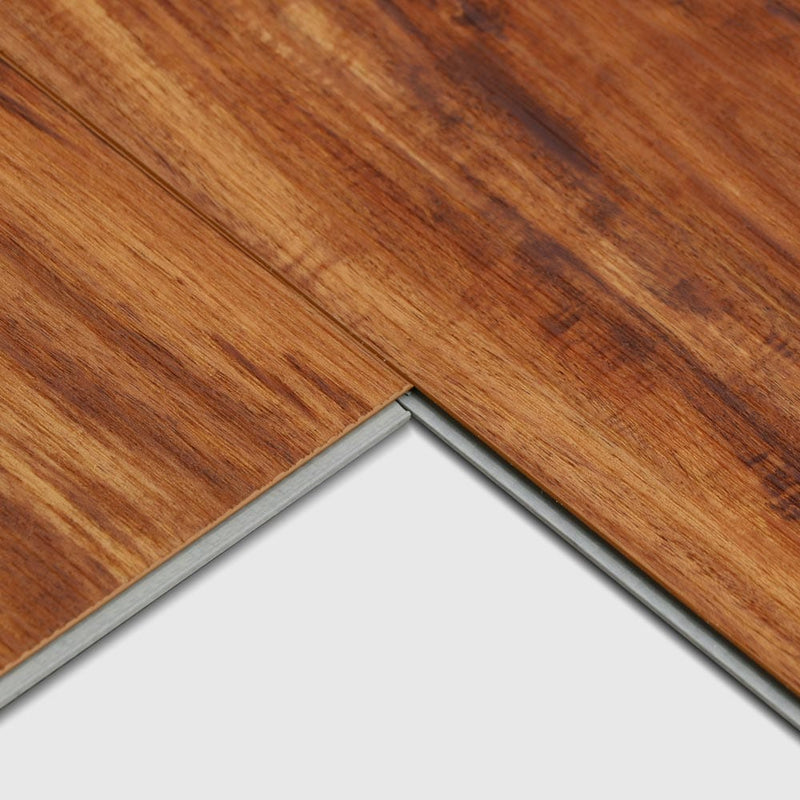 Rigid core vinyl planks SPC honey oak 5.2mm 12mil wear layer 1520511 multiple planks profile view