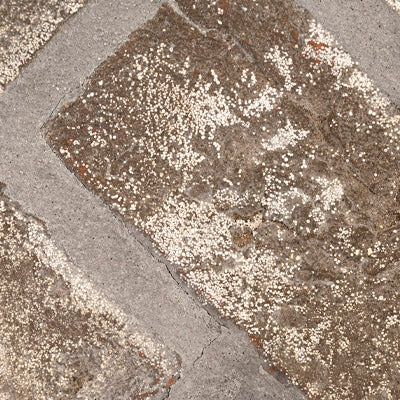 Doverton Gray 12.5"x25.5" Clay Brick Herringbone Mosaic Tile - MSI Collection product shot tile view 8
