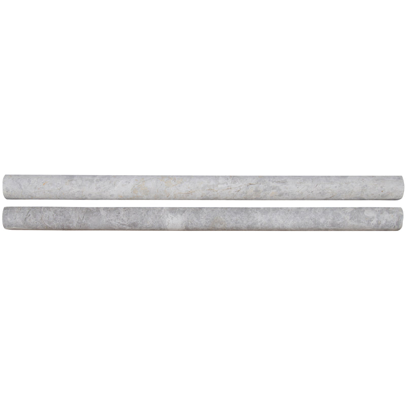 Fantasy gray  3 4 in x 12 in polished SMOT-PENCIL-FANGRY marble pencil molding tile product shot molding multiple  view