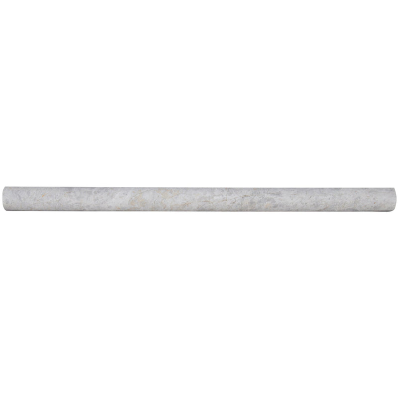 Fantasy gray  3 4 in x 12 in polished SMOT-PENCIL-FANGRY marble pencil molding tile product shot molding view