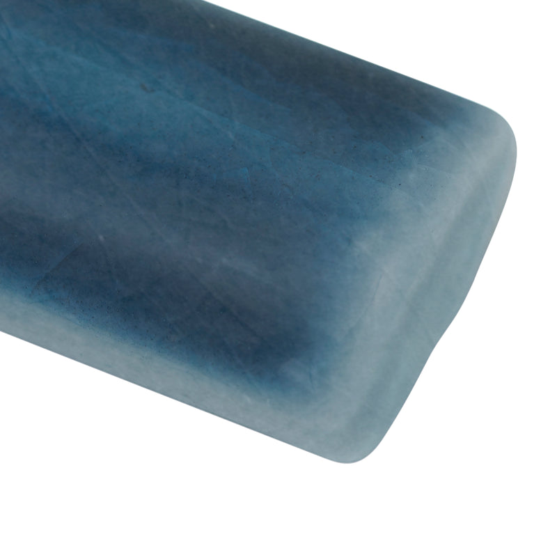 Bay blue 5/8 in x 6 in ceramic quarter SMOT-PT-QTRRD-BAYBLU5/8X6 round molding product shot profile molding view