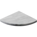 Cararra Honed 8"x8" Marble Corner Shelves product shot tile view