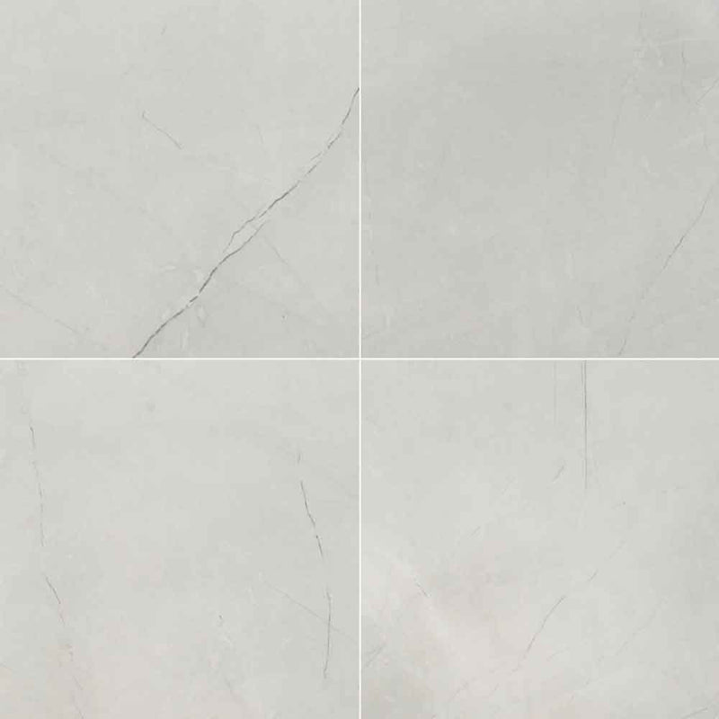 Sande ivory 24x24 matte porcelain floor and wall tile NSANIVO2424 product shot wall view 2