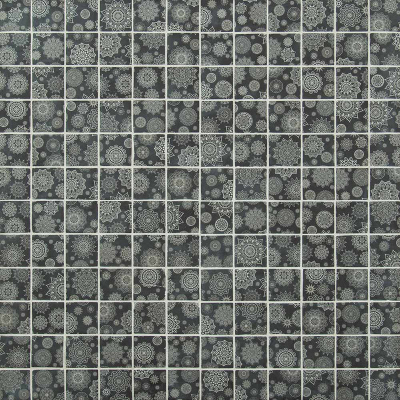 Santiago 11.75X11.75 glass mesh mounted mosaic tile SMOT GLS SAN4MM product shot multiple tiles top view
