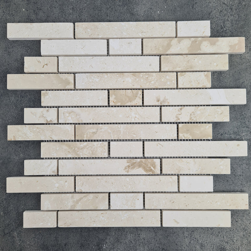 Shell Stone White Limestone Tiles 24x24 Floor and Wall Tile - Belair
