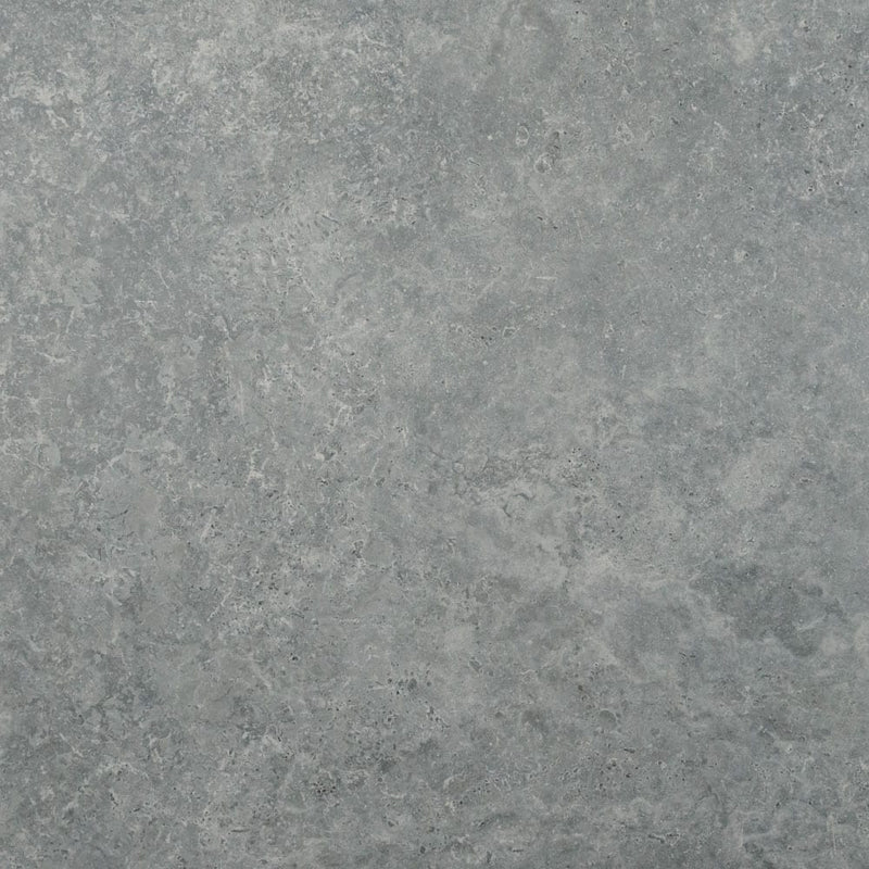 Silver trav 24"x24" matte porcelain paver floor tile LPAVNSILTRA2424 product shot floor view 4