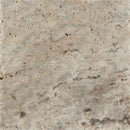 Silver Pattern Honed unfilled chipped brushed Travertine Floor And Wall Tile TTSIL-PAT-HUCB product shot top view 4