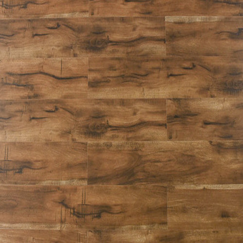 Laminate Hardwood 6.50" Wide, 48" RL, 12mm Thick Textured Smokey Curupy Floors - Mazzia Collection product shot tile view