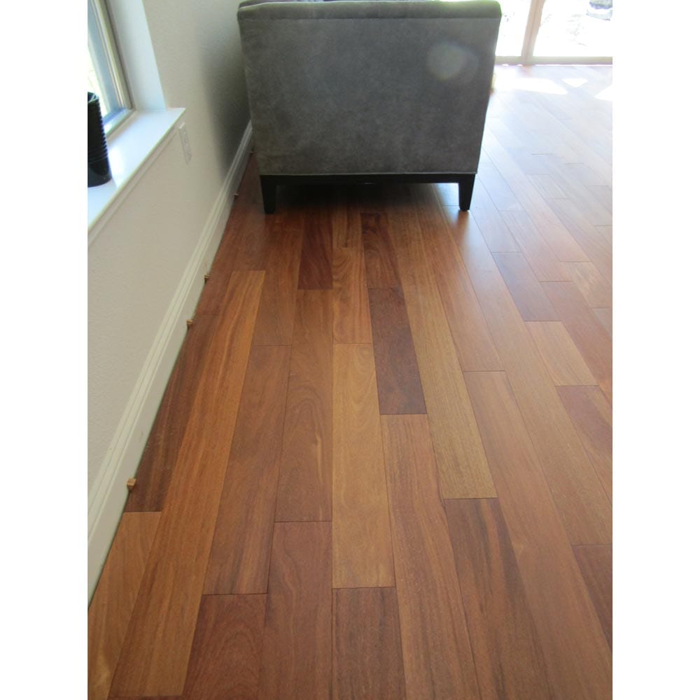 Solid Hardwood Brazilian Teak Cumaru Natural 84