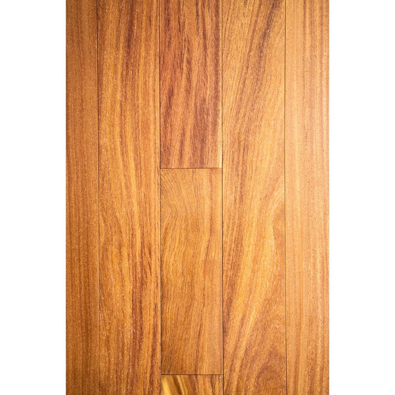 Solid Hardwood Floors Brazilian Teak Cumaru Pre-finished 5 premium Collection SHWSAC237 top view