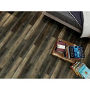 Stable 1 4 thick x 13 4 wide x 94 length luxury vinyl end cap molding VTTSTABLE-EC product shot bedroom view