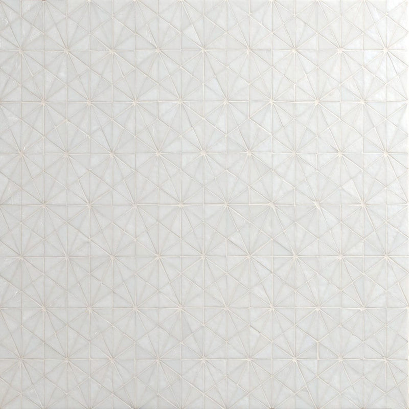 Stella blanca 8.5"x14.88" paper face glass mosaic wall tile SMOT-GLS-STEBLA6MM product shot wall view 4