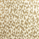 Stella gold 8.5"x14.88" paper face glass mosaic wall tile SMOT-GLSB-STEGLD6MM product shot wall view 3