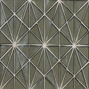 Stella grigia 8.5x14.88 paper face glass mosaic wall tile SMOT GLS STEGRI6MM product shot multiple tiles wall view