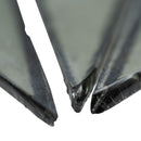 Stella grigia 8.5"x14.88" paper face glass mosaic wall tile SMOT-GLS-STEGRI6MM product shot profile view