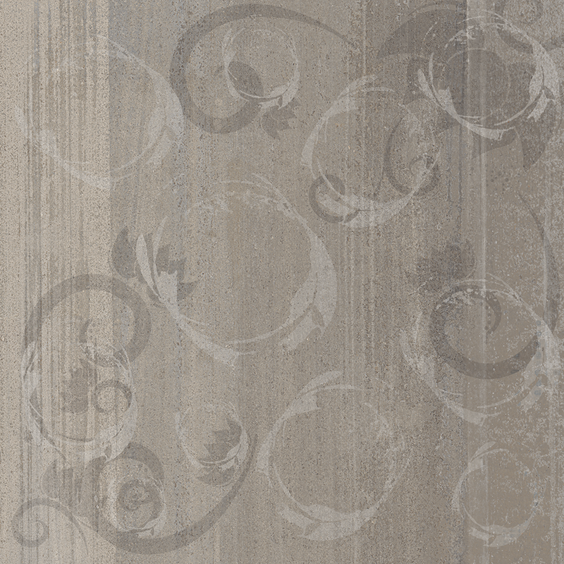 Stoffa flaxseed rectified matte porcelain abstract tile  florim us collection product shot wall view