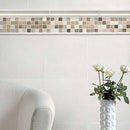 Hampton Honed 2"x12" Andorra Limestone Moldings room shot living room view