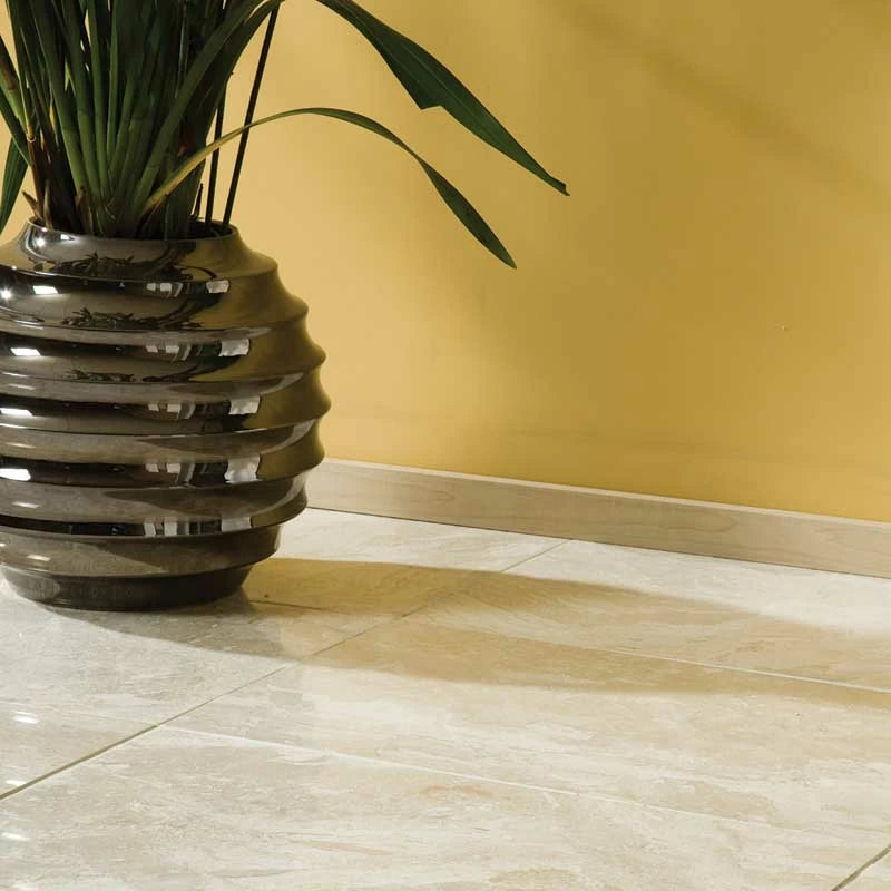 Royal Polished 18"x18" Marble Tile product shot flower pot view