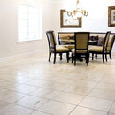 Hampton Honed 2"x12" Andorra Limestone Moldings room shot sofa sitting view