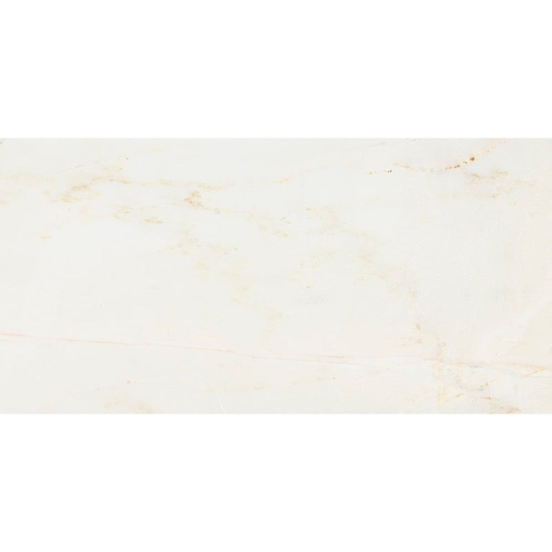 Calacatta Roma 12"x24" Honed Marble Tile product shot tile view