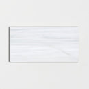 White Dolomiti 2 3/4"x5 1/2" Honed Marble Tile product shot tile view