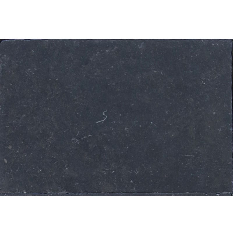 De-Baron Bluestone 16"x24" Lappato Patinato Limestone Tile product shot wall view