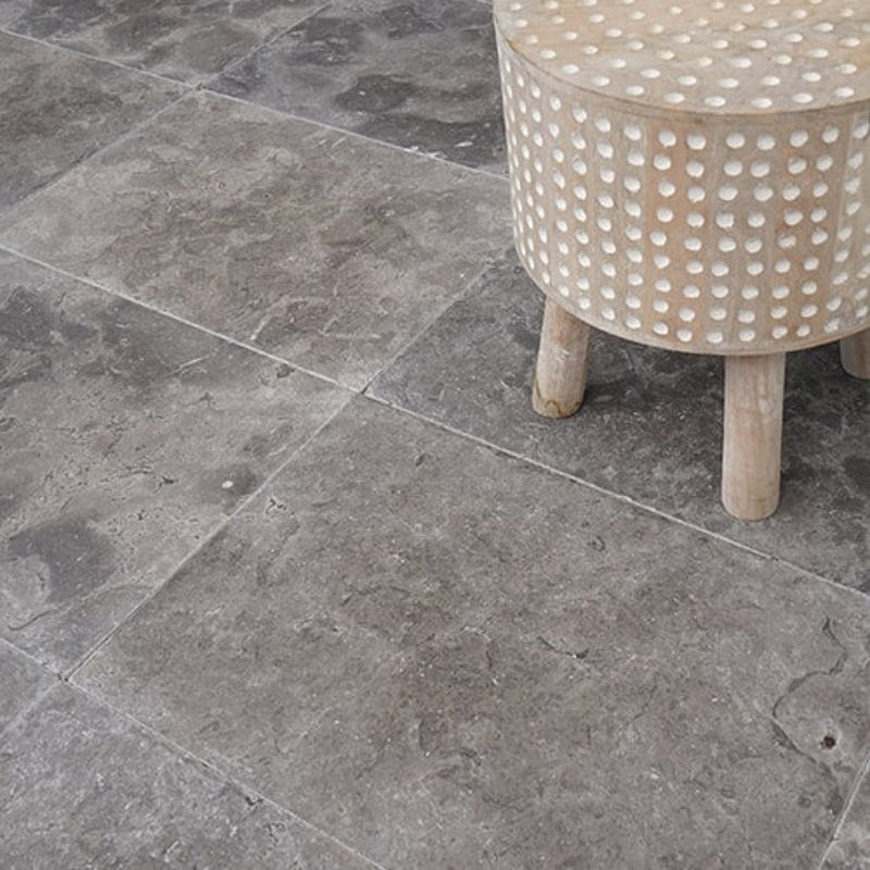Medoc 16"x24" Multi Finish Limestone Tile product shot chair view
