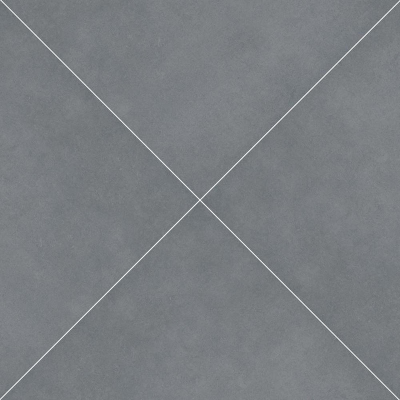 Tru blue stone 24 x 24 matte porcelain paver floor tile LPAVNTRUBLU2424 product shot multiple tiles angle view