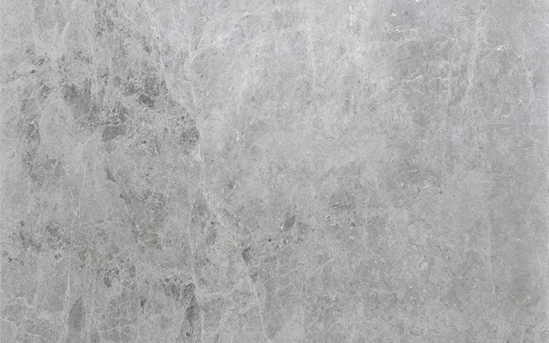 Tundra Grey marble slabs polished product shot wide view